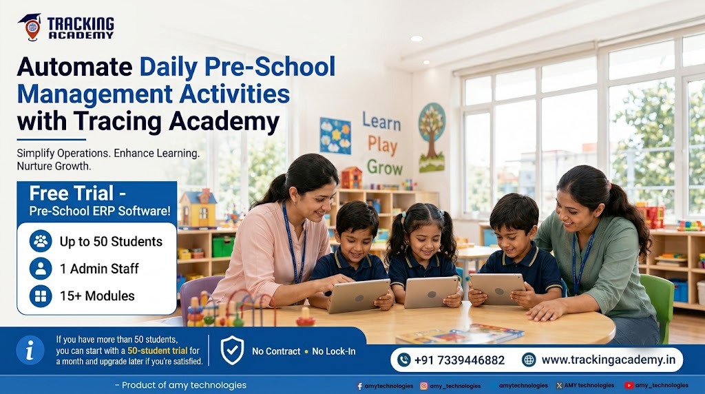 pres school management software